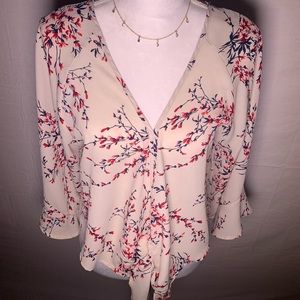 Long sleeve blouse